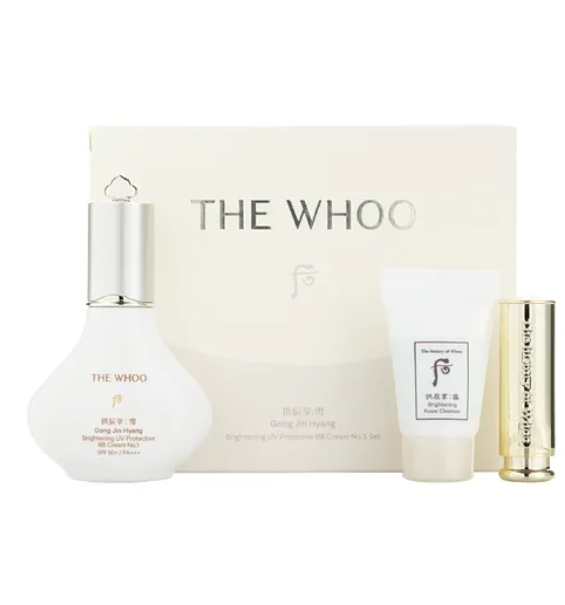 AB261017-G84-The History of Whoo 拱辰享 雪 珍白防曬 BB 霜 2號色套盒-EXP:28/29