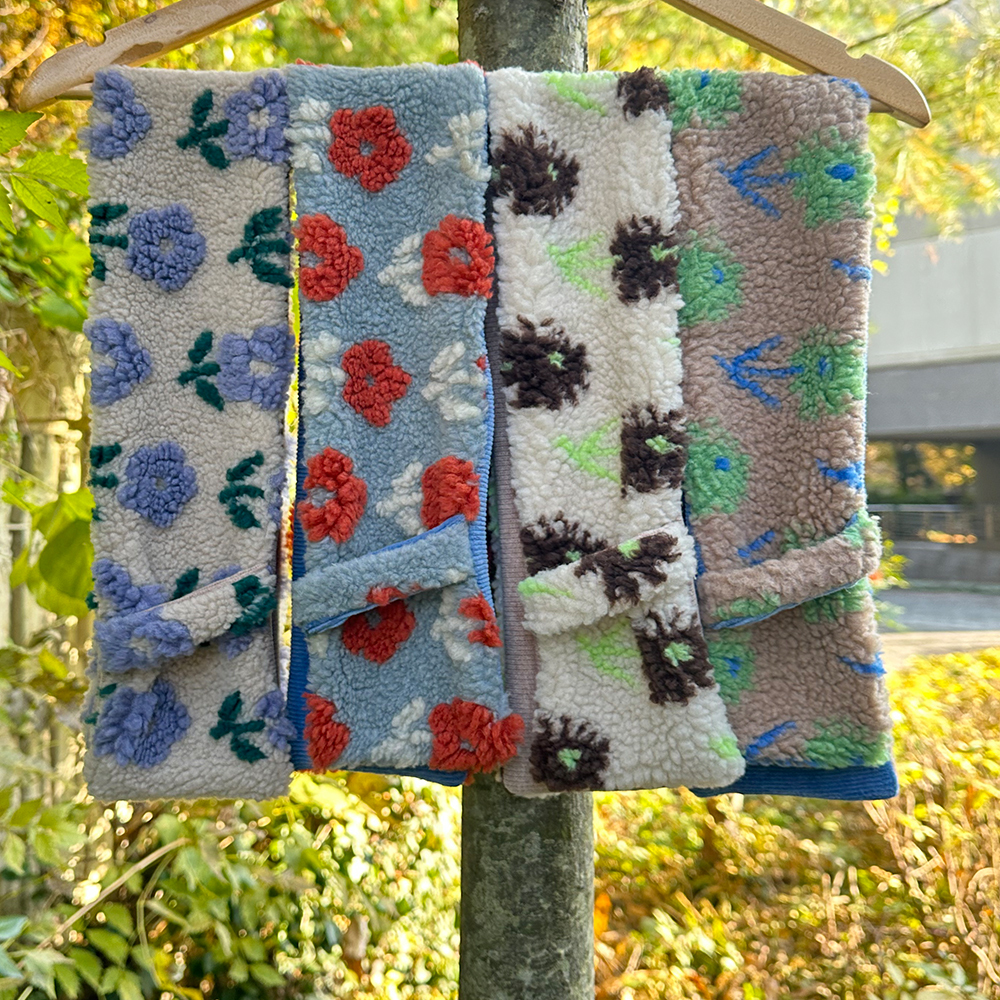 【預購】srr．暖呼呼蝴蝶結圍巾┃家長版