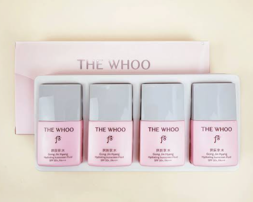 AB261017-G10-The History of Whoo 拱辰享水妍防曬中樣 Gong Jin Hyang Hydrating Sunscreen Fluid SPF 50+ PA+++(4ea)-EXP:28/29