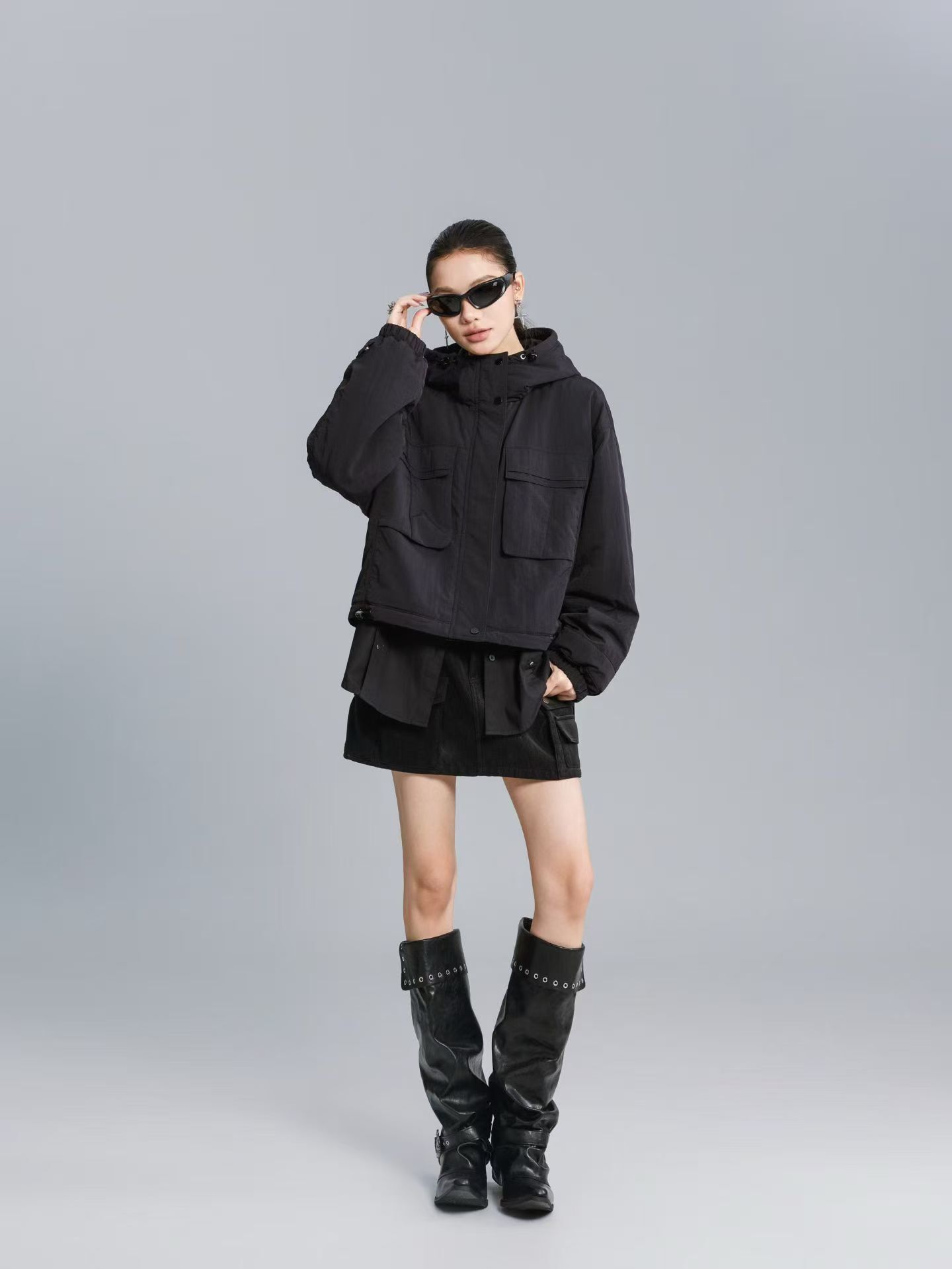 1019GZ04-GZTRIP-TUOGU-Padded Jacket (A4 Army Green / B4 Elephant Grey / C4 Black)