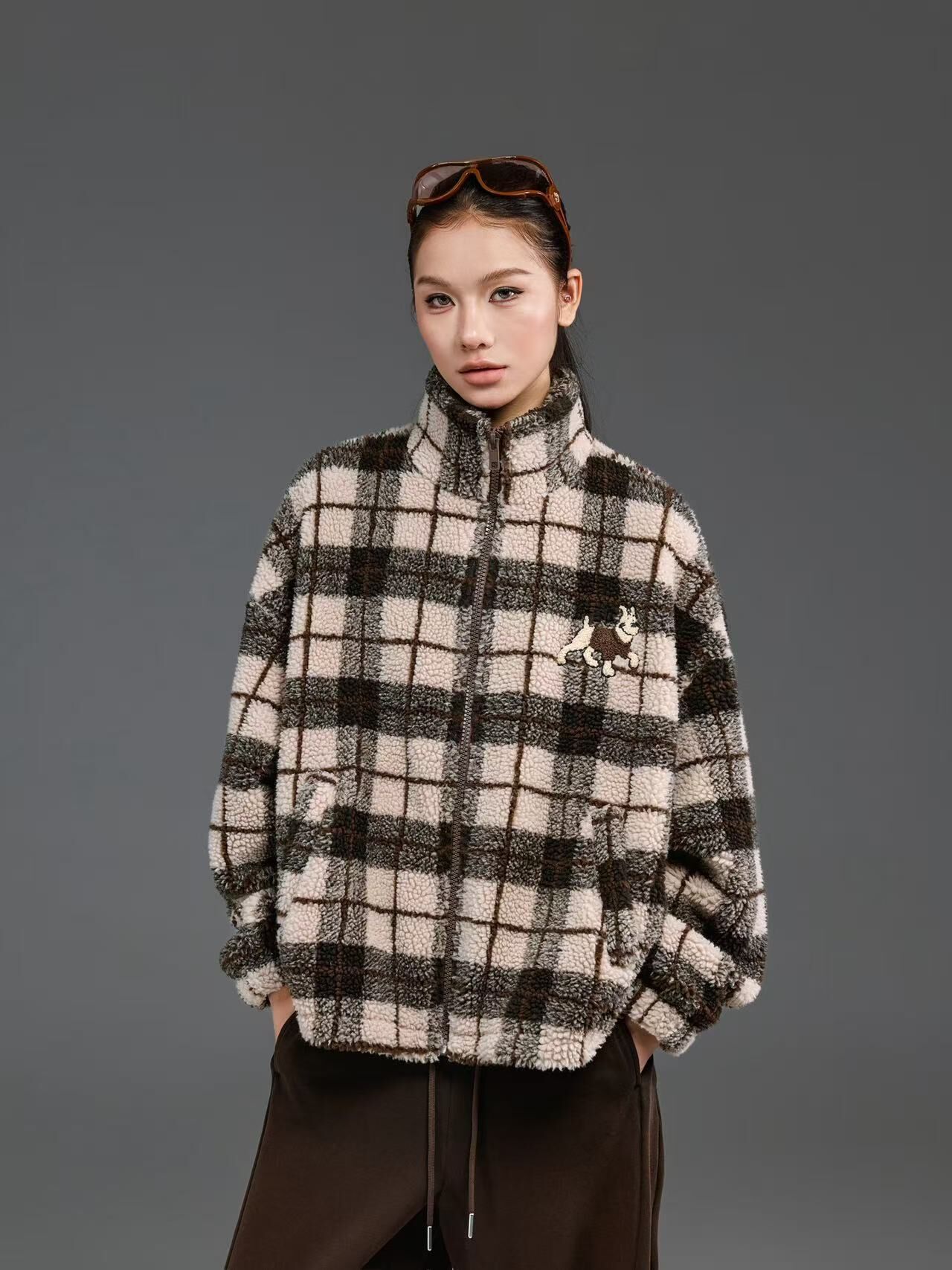 1019GZ11-GZTRIP-TUOGU-Jacket (A11 Brown Check / B11 Grey Check)