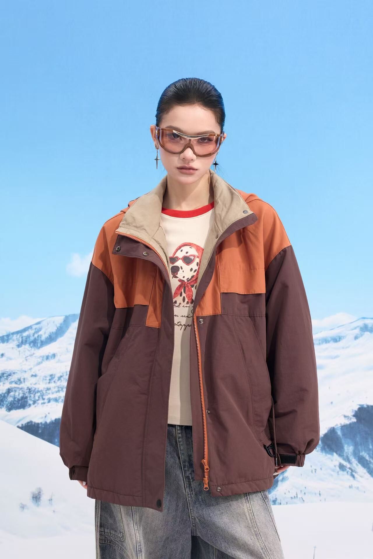 1019GZ13-GZTRIP-TUOGU-Padded Jacket (A13 Brown)