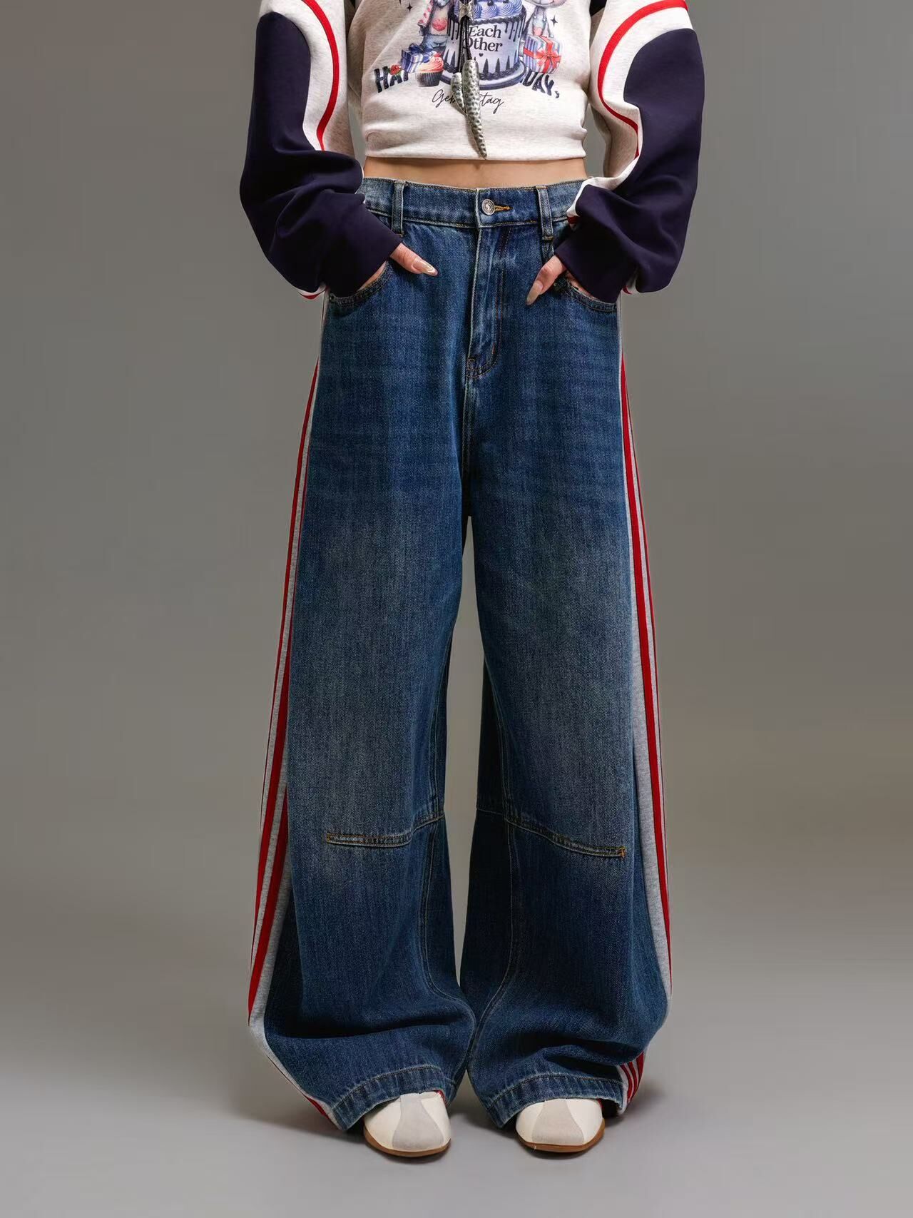 1019GZ28-GZTRIP-TUOGU-Jeans (A28 Denim Blue)