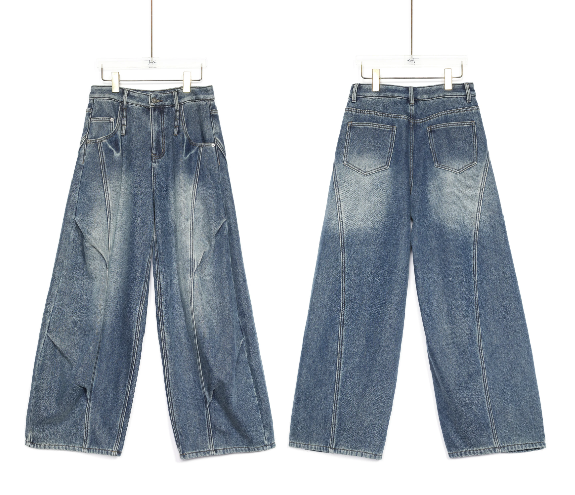 1019GZ05-GZTRIP-TUOGU-Jeans (A5 Denim Blue)