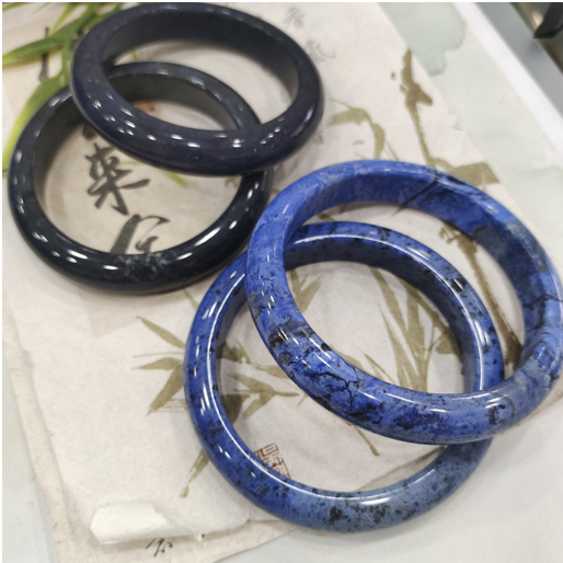 1020GZ56-GZTRIP-SUGILITE-Blue Sugilite Bangle (A56)