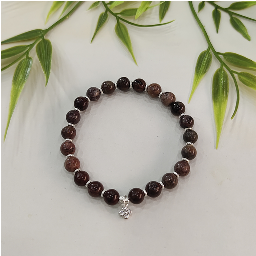 1020GZ135-GZTRIP-SUGILITE-Blood-Red Sugilite Bead Bracelet (A135)