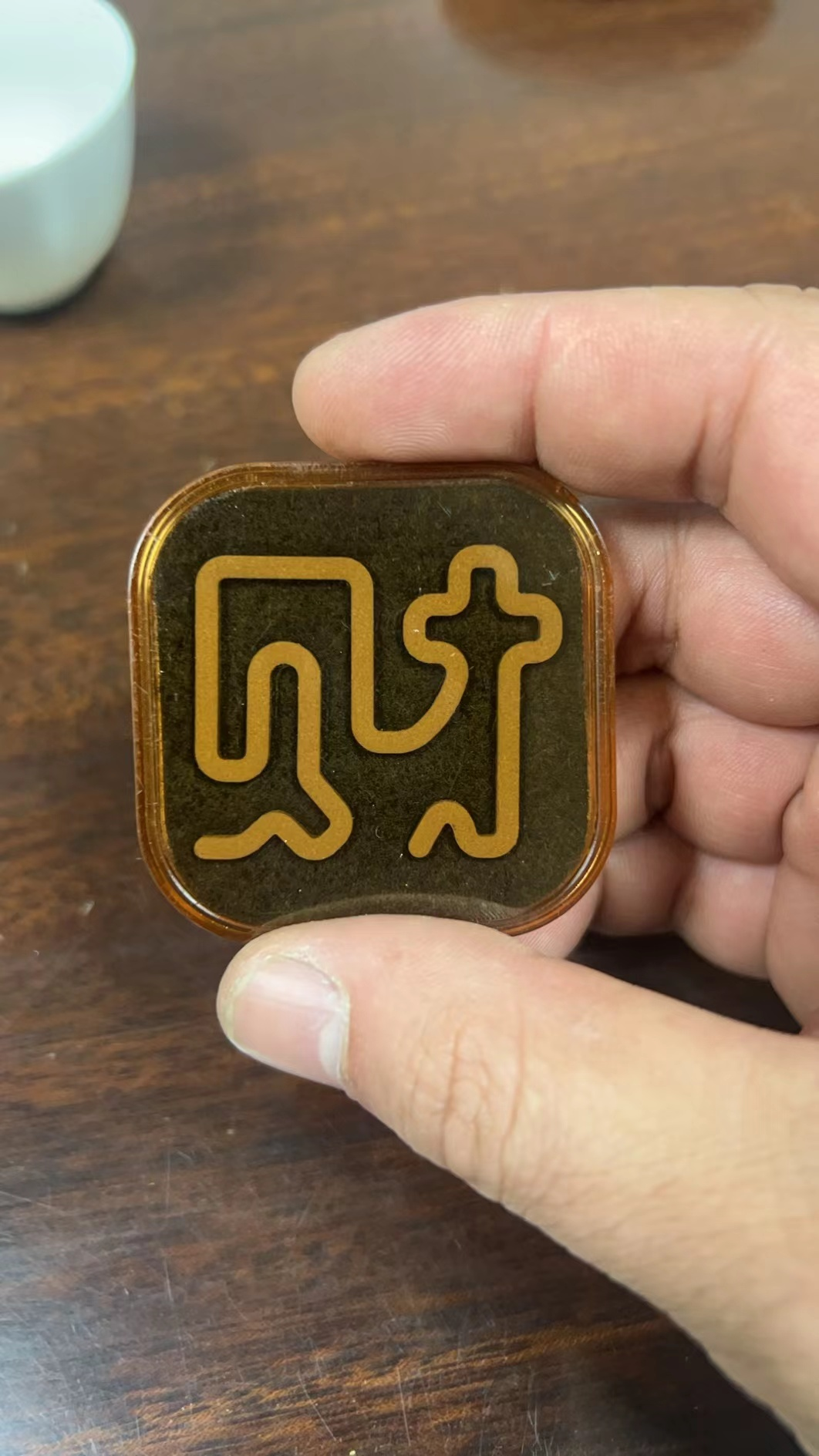 1021GZ02-GZTRIP-AGARWOOD-Wealth Coin Binder-Free Incense Wafer (Hainan Kinam) (B2)