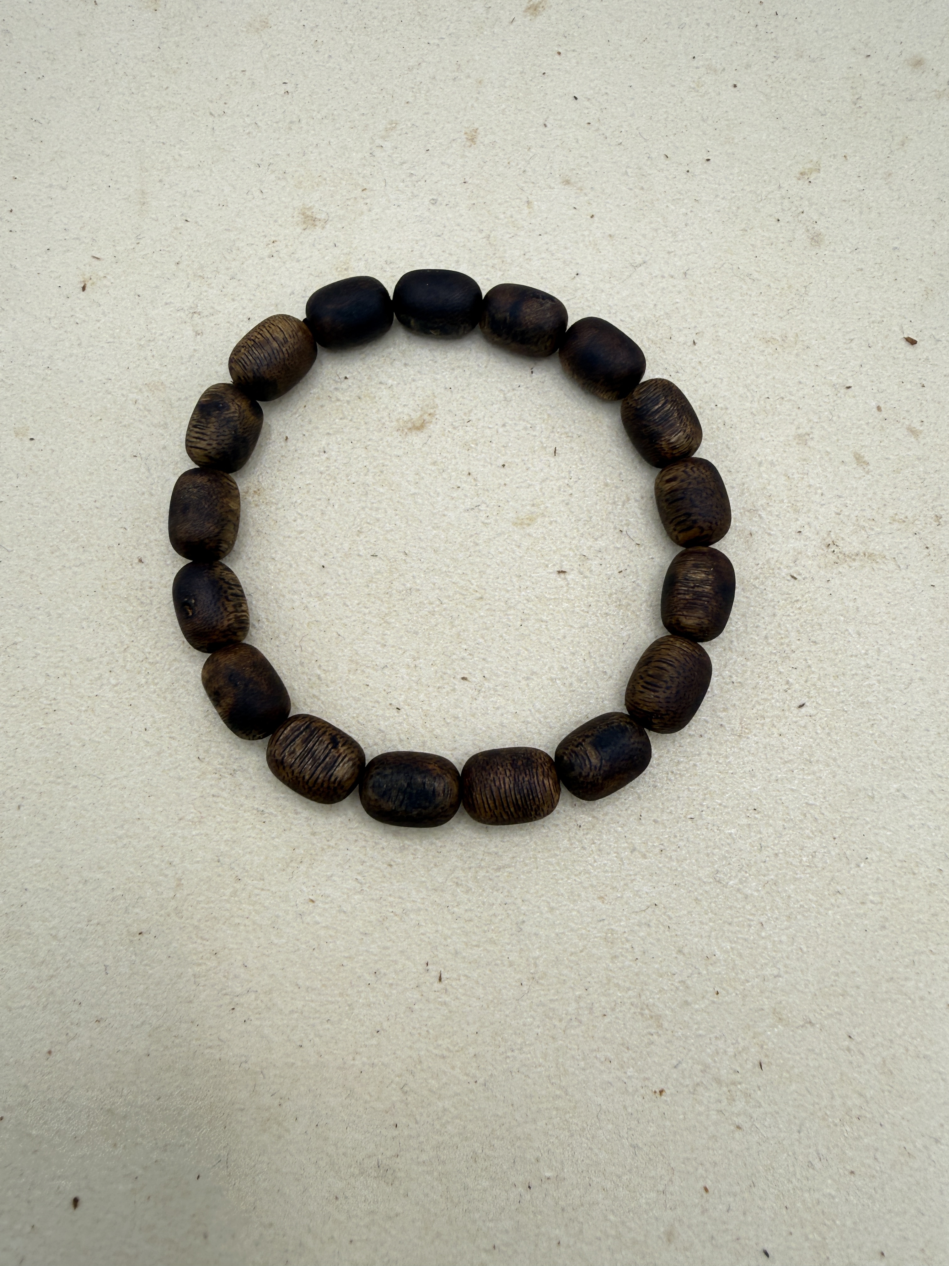1021GZ47-GZTRIP-AGARWOOD-Nine-Tenths Sinking Kinam Natural-Mark Bracelet - 0.8cm (B47)