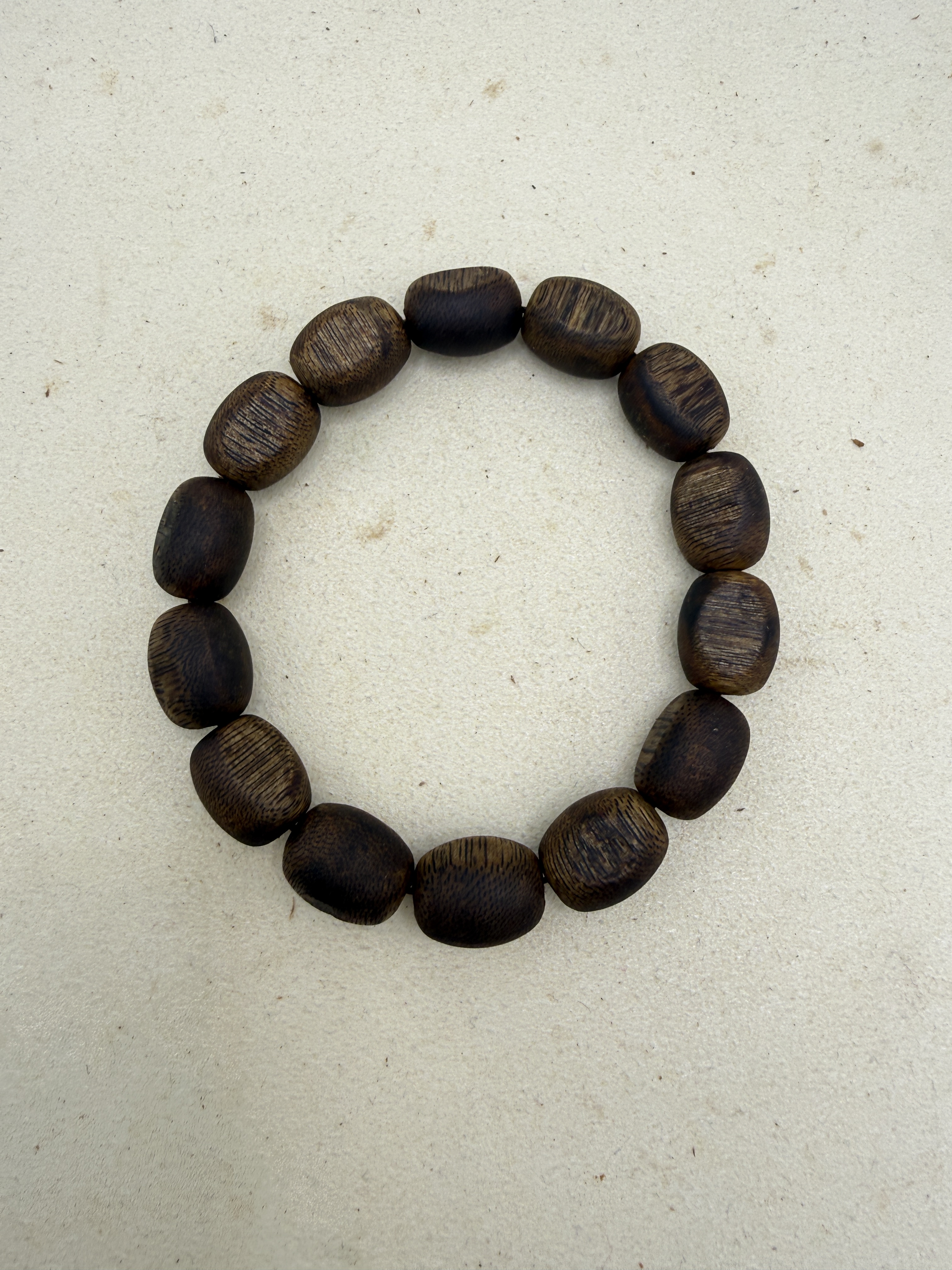 1021GZ46-GZTRIP-AGARWOOD-Nine-Tenths Sinking Kinam Natural-Mark Bracelet - 1.2cm (B46)