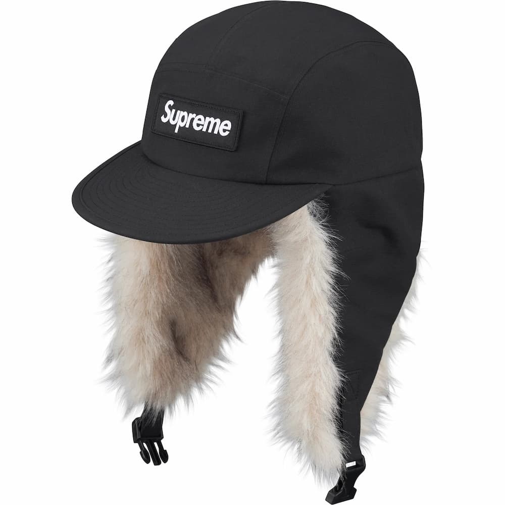 現貨┃26FW Supreme GORE-TEX Earflap Camp Cap 防水 毛毛 護耳帽