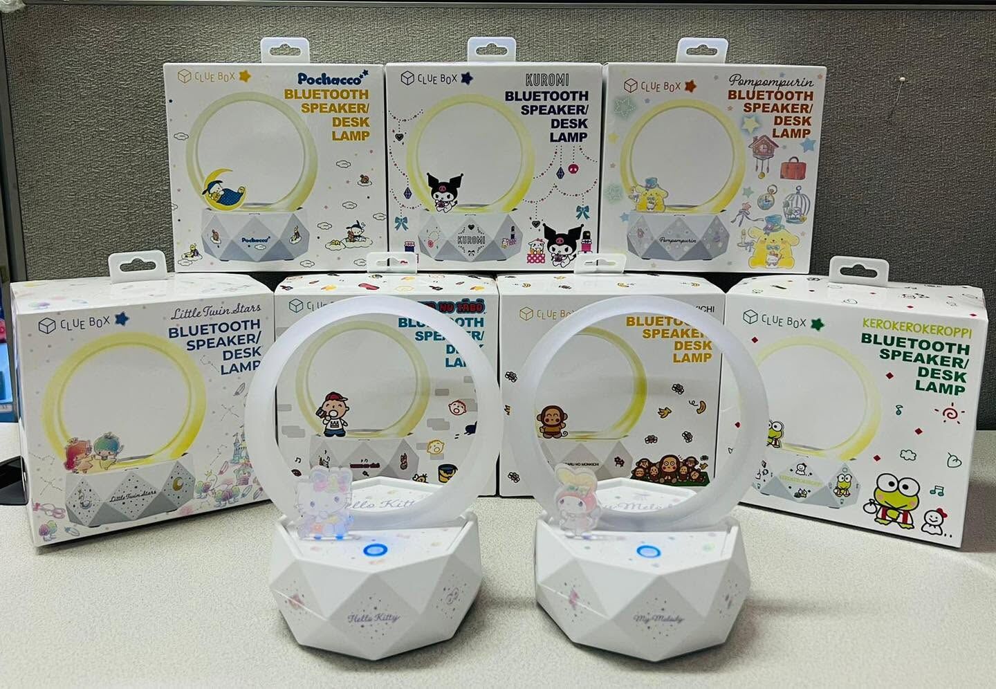 少量現貨丨Clue Box x Sanrio 二合一藍牙音箱座枱燈