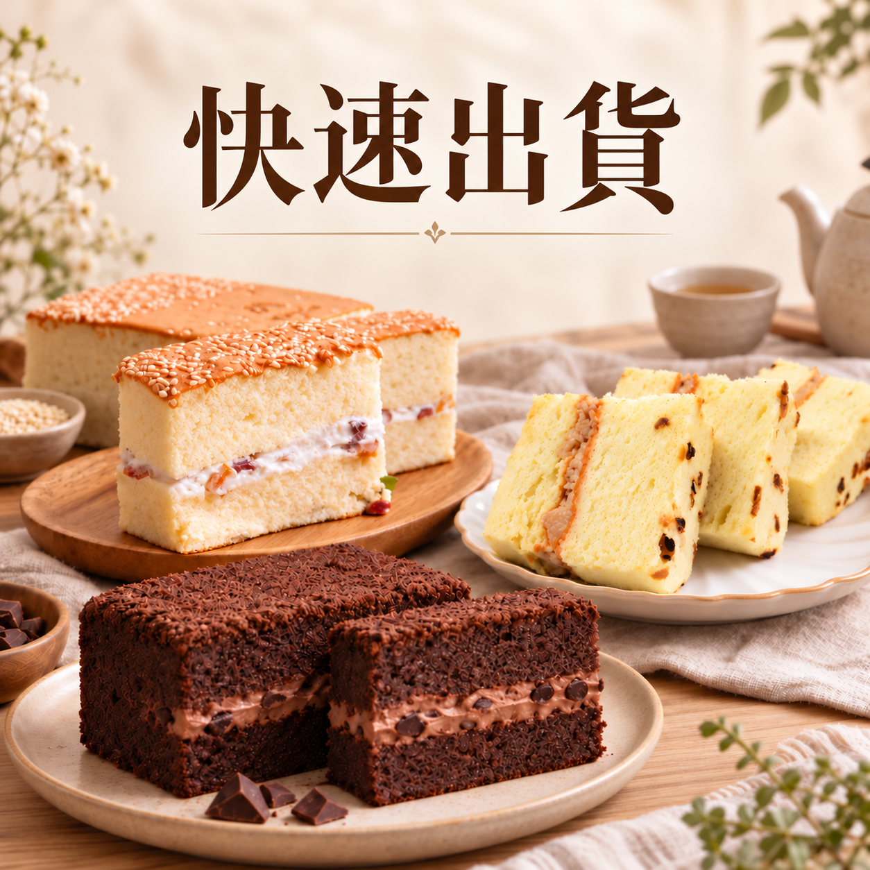 三條-就是好呷米蛋糕 無麩質｜快速出貨！！