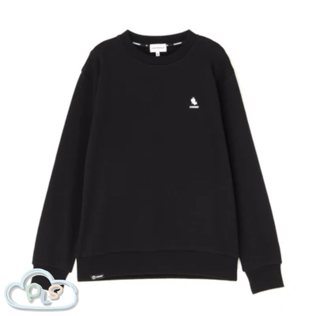 Night Sky Print Long-Sleeved Crew Neck Fleece Sweatshirt (Men's) DORAEMON Jack Bunny!! FESTIVAL'26 vol.2 - Starry Night Drift   #14021-1