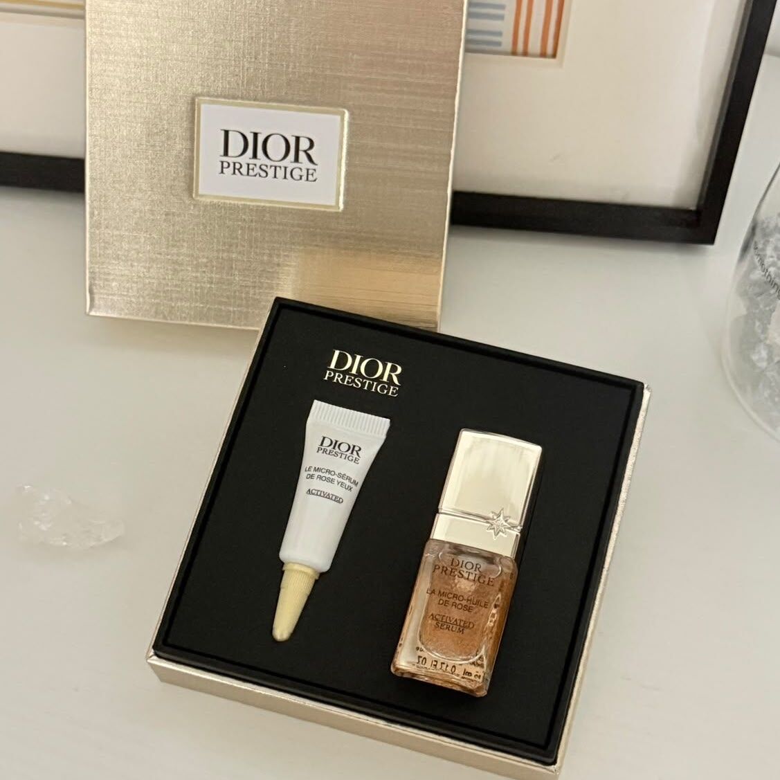 Dior - Prestige Mini Duo Set  [眼精華+花蜜精華]