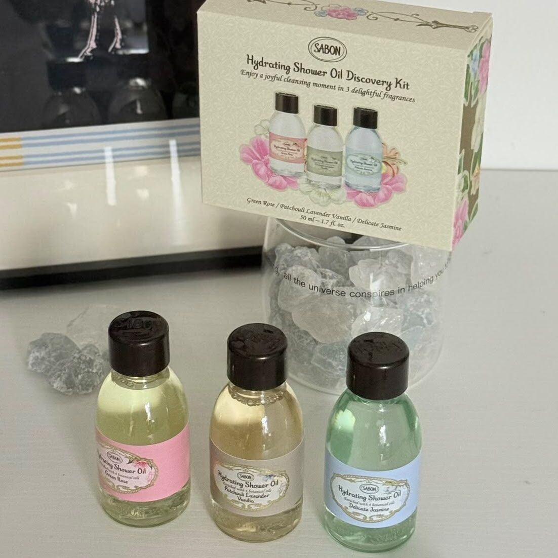 Sabon - Hydrating Shower Oil Discovery Set  沐浴油體驗套裝 50mL*3