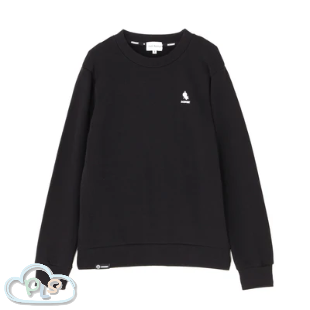 Night Sky Print Long-Sleeved Crew Neck Sweatshirt (Women's) DORAEMON Jack Bunny!! FESTIVAL'26 vol.2 - Starry Night Drift   #14022-1