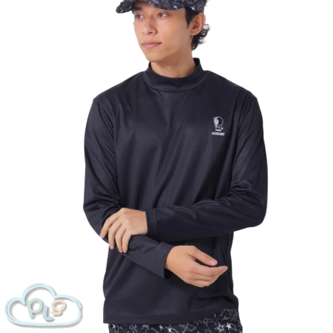 Long-Sleeved Mohawk Collar Shirt (Men's) DORAEMON Jack Bunny!! FESTIVAL'26 vol.2 - Starry Night Drift   #14024-1