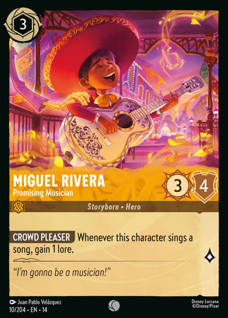 Hyperia City - 10/204 Miguel Rivera – Promising Musician C