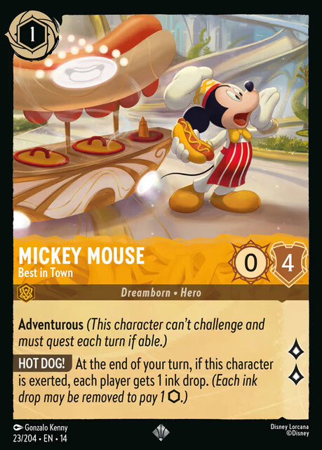 Hyperia City - 23/204 Mickey Mouse – Best in Town SR
