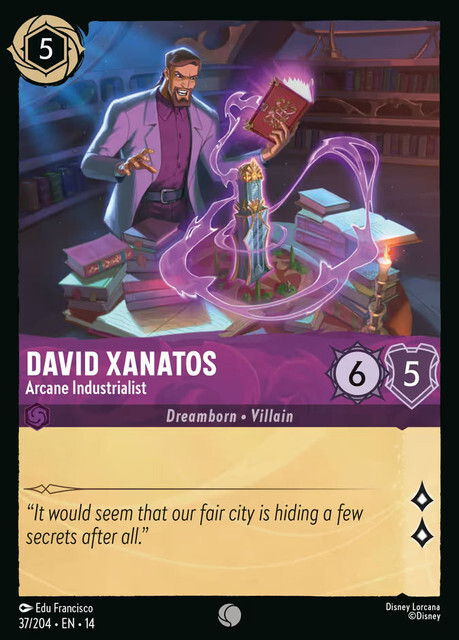 Hyperia City - 37/204 David Xanatos – Arcane Industrialist C