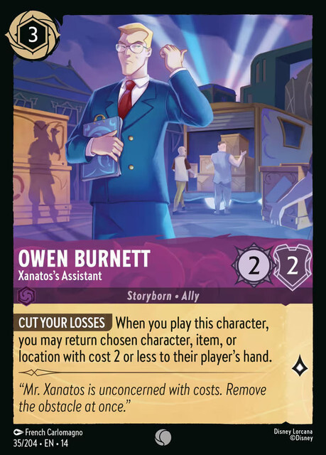 Hyperia City - 35/204 Owen Burnett – Xanatos's Assistant C