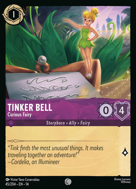 Hyperia City - 45/204 Tinker Bell – Curious Fairy C