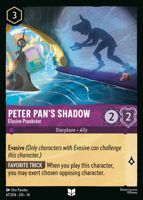 Hyperia City - 47/204 Peter Pan's Shadow – Elusive Prankster UC