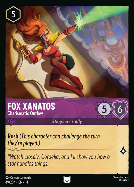 Hyperia City - 49/204 Fox Xanatos – Charismatic Outlaw UC