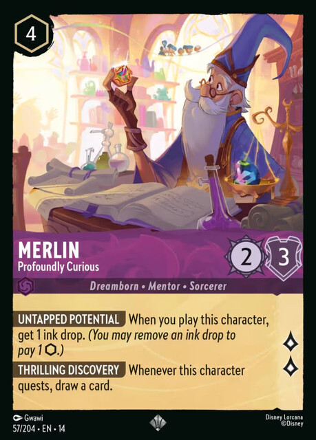 Hyperia City - 57/204 Merlin – Profoundly Curious SR