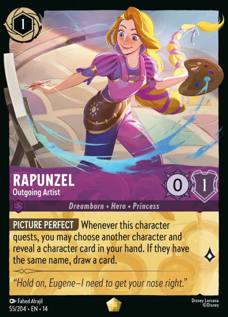 Hyperia City - 55/204 Rapunzel – Outgoing Artist L