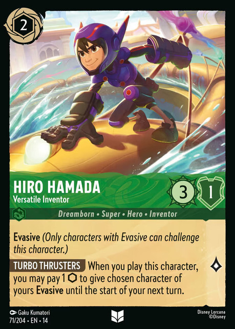 Hyperia City - 71/204 Hiro Hamada – Versatile Inventor UC