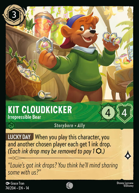 Hyperia City - 74/204 Kit Cloudkicker – Irrepressible Bear C
