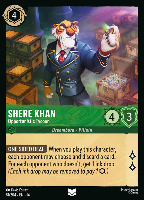 Hyperia City - 81/204 Shere Khan – Opportunistic Tycoon UC