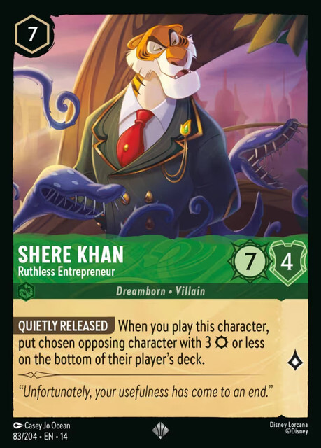 Hyperia City - 83/204 Shere Khan – Ruthless Entrepreneur SR