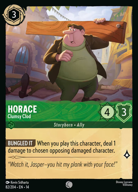 Hyperia City - 82/204 Horace – Clumsy Clod C