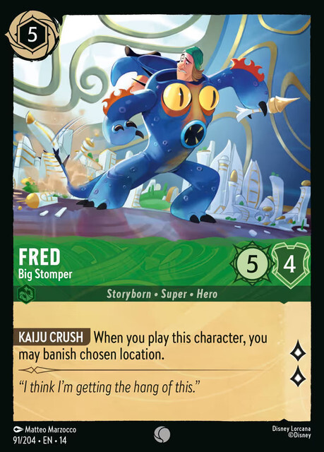 Hyperia City - 91/204 Fred – Big Stomper C