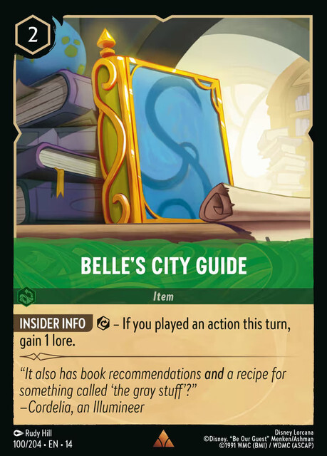 Hyperia City - 100/204 Belle's City Guide R