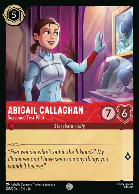 Hyperia City - 108/204 Abigail Callaghan – Seasoned Test Pilot C