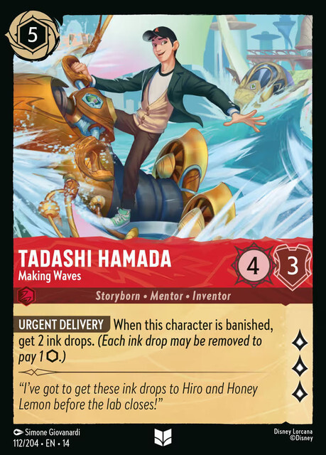 Hyperia City - 112/204 Tadashi Hamada – Making Waves UC