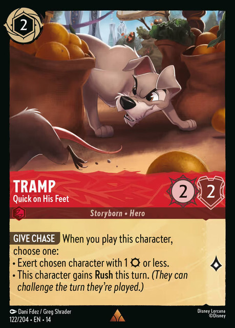 Hyperia City - 122/204 Tramp – Quick on His Feet R