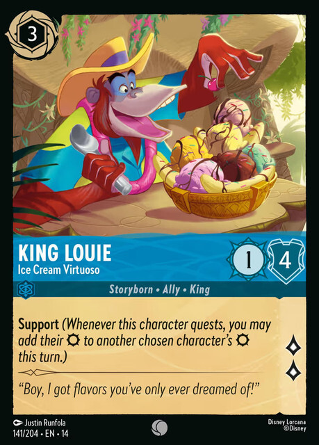 Hyperia City - 141/204 King Louie – Ice Cream Virtuoso C