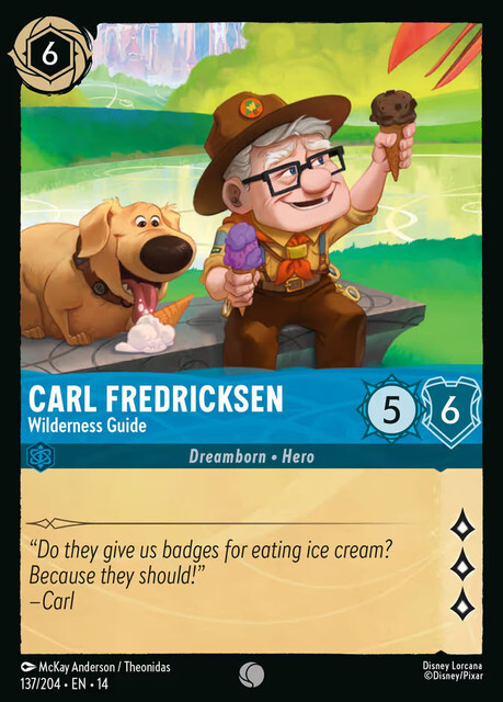 Hyperia City - 137/204 Carl Fredricksen – Wilderness Guide C