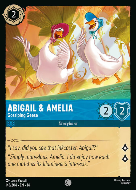 Hyperia City - 143/204 Abigail & Amelia – Gossiping Geese C
