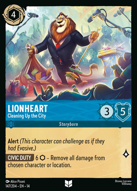 Hyperia City - 147/204 Lionheart – Cleaning Up the City UC
