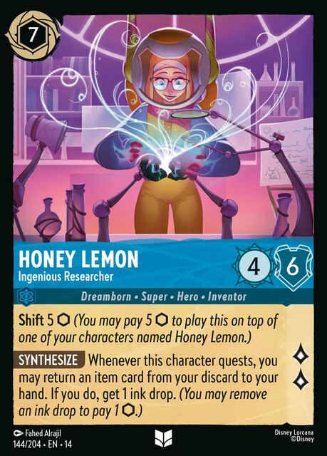 Hyperia City - 144/204 Honey Lemon – Ingenious Researcher UC