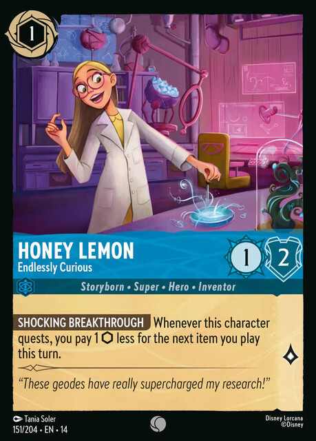 Hyperia City - 151/204 Honey Lemon – Endlessly Curious C