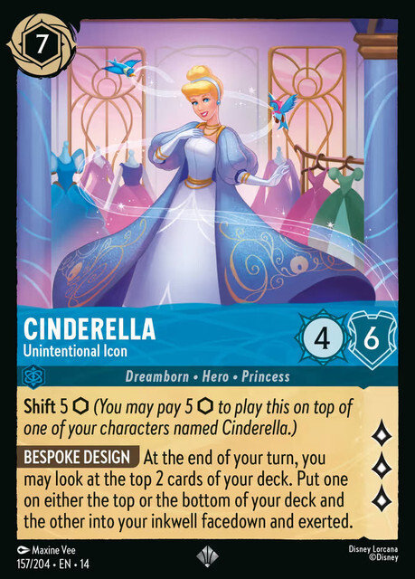 Hyperia City - 157/204 Cinderella – Unintentional Icon SR
