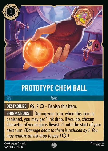 Hyperia City - 167/204 Prototype Chem Ball C