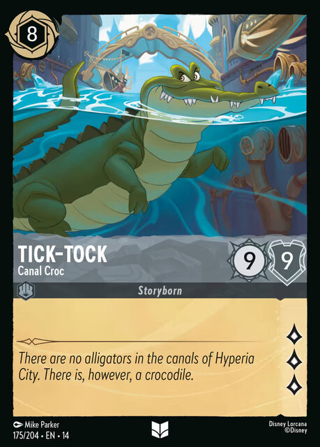 Hyperia City - 175/204 Tick-Tock – Canal Croc UC