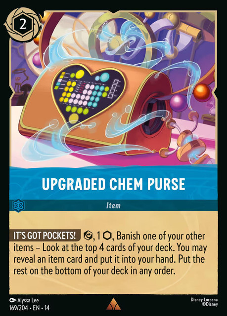 Hyperia City - 169/204 Upgraded Chem Purse R
